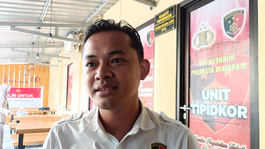 Kasat Reskrim Polresta Mataram, AKP Regi Halili. (Abdurrasyid Efendi/detikBali)